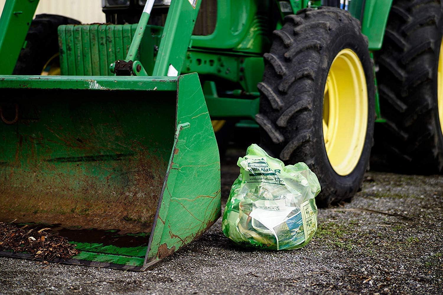imageReli Biodegradable 13 Gallon Trash Bags 800 Count Bulk ASTM D6954 Green EcoFriendly Oxobiodegradable Under Certain Conditions See Product Description1 Count Pack of 800