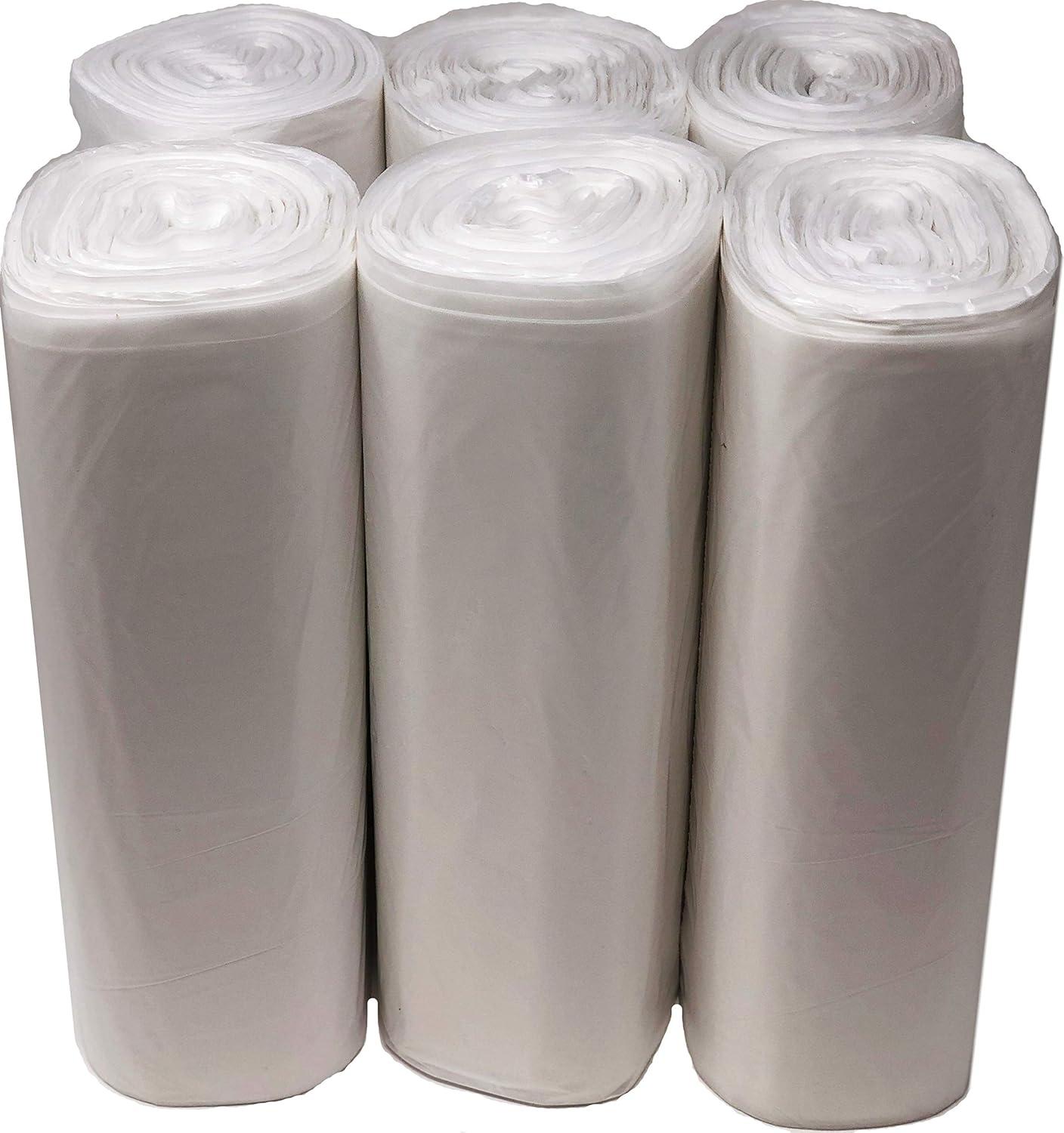 imageReli Premium 4045 Gallon Trash Bags 150 Count Made in USA Heavy Duty Bulk SuperValue Clear MultiUse Garbage Bags