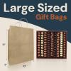Reli. 10x5x13 in. Brown Paper Bags with Handles | 110 Pack | Kraft Paper Shopping Bags with Twist Handles Bulk | Ideal for Gifts, Retail, Shopping, Merchandise, Take Out/To Go, Party, Crafts
