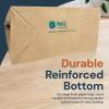 Reli. 10x5x13 in. Brown Paper Bags with Handles | 55 Pack | Kraft Paper Shopping Bags with Twist Handles | Ideal for Gifts, Retail, Shopping, Merchandise, Take Out/To Go, Party, Crafts
