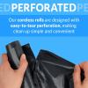 Reli. 13 Gallon Trash Bags | 250 Bags | Black | Tall Kitchen | Strong | Garbage