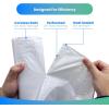 Reli. 2-4 Gallon Trash Bags | 400 Bags | Clear | Bathroom | Strong | Garbage