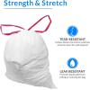 Reli. 2-4 Gallon Trash Bags Drawstring | 250 Count | 18″x 20″ | Small Garbage Bags 4 Gallon – Drawstring Handles | White Trash Can Liners 2 Gal – 3Gal – 4Gal | Small Bin Liners, Office(250 Count (Pack of 1))