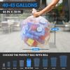 Reli. 40 to 45 Gallon Trash Bags | Heavy Duty | 8,000 Total | 50 Bags/Case, 160 Cases/Pallet | Made in USA | Clear