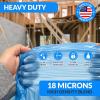 Reli. 40-45 Gallon Recycling Bags | Heavy Duty | 10,800 Total | 100 Bags/Case, 108 Cases/Pallet | Made in USA | Blue