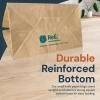 Reli. 5.25×3.25×8 in. Small Paper Bags with Handles | 110 Pack | Kraft Brown Paper Bags with Twist Handles Bulk | Ideal for Gifts, Retail, Shopping, Merchandise, Crafts