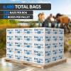 Reli. 65 Gallon Trash Bags | Heavy Duty | 6,480 Total | 120 Bags/Case, 54 Cases/Pallet | Made in USA | Clear