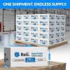 Reli. 65 Gallon Trash Bags | Heavy Duty | 6,480 Total | 120 Bags/Case, 54 Cases/Pallet | Made in USA | Clear
