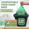 Reli. EcoStrong 13 Gallon Trash Bags | 500 Count Bulk | Black | Eco-Friendly | Made from Recycled Material(1 Count (Pack of 150))
