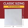 Reli. Hamburger Patty Paper (1100 Pack) (4.75″ x 5″ Square) | Wax Paper Squares | Food Grade Patty & Parchment Non-Stick Sheets for Burger Press, Deli, Butcher Meat, Resturant-Grade