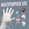 Reli. Latex Gloves, Small (110 Count) | Disposable | Powder-Free | White Gloves, Non-Sterile | All Purpose – Cleaning, Automotive, Cooking, Industrial, Laboratory | Single Use (Small)