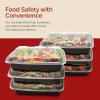 Reli. Meal Prep Containers (50 Pack, 32 oz.) | 1 Compartment Food Containers with Lids | Microwavable Freezer Dishwasher Safe – Bento Box(32oz (Pack of 2))
