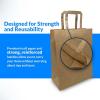 Reli. Paper Bags with Handles, Kraft | 90 Pcs Total (30 Pcs Each Size) – Bulk | Paper Bag Combo Pack – 7×3.15×8-8×4.5×10.25-10x5x13 | Retail, Shopping, Gifts & Business