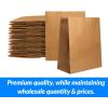 Reli. Paper Grocery Bags (125 Pcs Bulk) (12x7x17) 70 Lbs Basis, Extra Heavy Duty | Brown Paper Bag, Large Grocery Kraft Sacks -Takeout, Restaurant, Retail, Shopping(12x7x17 | 125 Pack)