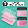 Reli. Pink Dental Bibs (150 Pack) | 13″x18″ Dental Bibs Disposable for Patients, Dentists | 3-Ply Waterproof, Disposable Sheets for Medical Tray Cover, Nail Mat, Tattoo Shop