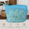 Reli. Reusable Silicone Bags (2 Pack) | Sandwich (1000 ml), Aqua | Silicone Bags for Food Storage | Reusable Food Storage for Meal Prep | Leak-Proof, Dishwasher/Freezer Safe