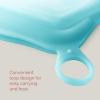 Reli. Reusable Silicone Bags (2 Pack) | Sandwich (1000 ml), Aqua | Silicone Bags for Food Storage | Reusable Food Storage for Meal Prep | Leak-Proof, Dishwasher/Freezer Safe
