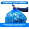 Reli. SuperValue 16-25 Gallon Recycling Bags | 240 Count Bulk | Blue Trash Bags | Commercial Can Liners