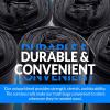 Reli. SuperValue 33 Gallon Trash Bags | 125 Count | Made in USA | Heavy Duty | Black Multi-Use Garbage Bags