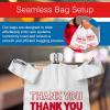 Reli. Thank You Plastic Bags (350 Count) (11.5″ x 6.5″ x 21″) (White) – Grocery, Shopping Bag, Restaurants, Convenience Store
