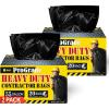 Reli. Contractor Garbage Bags 55 Gallon | 40 Trash Bags | Heavy Duty | Black Contractor