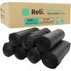 Reli. EcoStrong 6-10 Gallon Trash Bags | 500 Count Bulk | Black | Eco-Friendly | Made from Recycled Material(1 Count (Pack of 500))