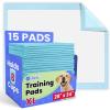 Reli. Leak-Proof Puppy Pads (15 Pack) | Pee Pads for Dogs | 8 Cups Absorbency for Multiple Dog & Pet Potty Training, Extra Large 28×34