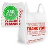 Reli. Thank You Plastic Bags (350 Count) (11.5″ x 6.5″ x 21″) (White) – Grocery, Shopping Bag, Restaurants, Convenience Store