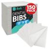 Reli. White Dental Bibs (150 Pack) | 13″x18″ Dental Bibs Disposable for Patients, Dentists | 3-Ply Waterproof, Disposable Sheets for Medical Tray Cover, Nail Mat, Tattoo Shop