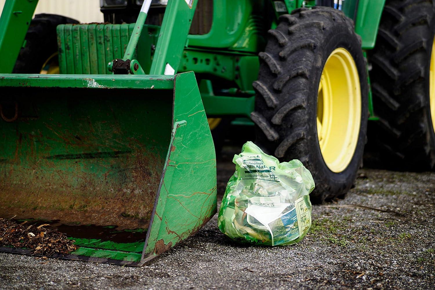 imageReli Biodegradable 68 Gallon Trash Bags 1000 Count Bulk ASTM D6954 Green EcoFriendly Oxobiodegradable Under Certain Conditions See Product Description