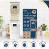 Reli. 6.5L Airtight Food Storage Containers with Lids (2 Sets) | Kitchen Organizers and Storage Containers, Pantry Organizers | BPA Free Plastic XL Set w/ 2 Measuring Cups, 12 Labels, Pen