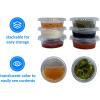 Reli. Condiment Cups with Lids, 1.5 oz (250 Sets) Jello Shot Cups/Plastic Disposable Portion Cups (1oz – 1.5oz Capacity) Portion/Souffle 1 oz for Condiment Sauce
