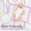 Reli. Disposable Changing Pads for Baby (220 Pack) | Disposable Diaper Changing Pads, 13″ x 18″ | Super Absorbent, Leak-Proof Liners | Waterproof, Quick Dry Underpads (Pink/White)