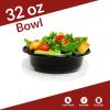 Reli. Meal Prep Containers, 32 oz. | 45 Pack | Reusable Meal Prep Bowls/Food Containers | Microwavable Bowls with Airtight Lids, Black Food Storage