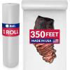 Reli. Butcher Paper Roll, 18 Inch x 350′ (4200″) | Butcher Paper Roll, Made in USA | For Smoker, Sublimation | White, Food-Grade, Unwaxed