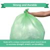 Reli. Compostable 33 Gallon Trash Bags | 40 Count | ASTM D6400 | Green | Eco-Friendly | For Compost