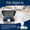 Reli. SuperFit Code J (60 Count) | Compatible with Simplehuman Code J | Dispenser Pack Custom Fit Liners | Drawstring Trash Bags | 30-45 Liter / 8-12 Gallon | White