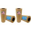 Reli. Kraft Paper Roll | 17.5″ x 350 Feet – Jumbo Roll | Made in USA | Brown Craft & Wrapping Paper | Plain Kraft Packing for Shipping, Moving, Arts/Crafts, Table Cover | Bulk (Pack of 2)(1 Count (Pack of 2))