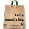 Reli. Shopping Bags, Reusable (250 Count Bulk; 2.25 mil Thick) | Recyclable Kraft Shopping Bags for Restaurant, Take Out, Retail, Grocery | (12″ L x 6.75″ W x 14″ H) (Brown)