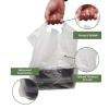 Reli. To Go Bags/Take Out Bags (250 Count) (Small 16″ L x 8″ W + 10.75″ H) Reusable Plastic Bags with Handles | Die Cut Handle – Plastic | Use for Shopping, Business, Carry Out, Restaurant
