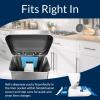 Reli. SuperFit Code N (120 Count) | Compatible with Simplehuman Code N | Dispenser Pack Custom Fit Liners | Drawstring Trash Bags | 45-50 Liter / 11.9-13.2 Gallon | White
