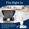 Reli. SuperFit Code P (120 Count) | Compatible with Simplehuman Code P | Dispenser Pack Custom Fit Liners | Drawstring Trash Bags | 50-60 Liter / 13-16 Gallon | White