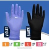 Reli. Nitrile Gloves, Medium | Disposable Gloves (1000 Pack, Bulk) | Powder Free, Latex Free, Food Safe | Single-Use | Premium Nitrile Rubber for Cleaning, Automotive, Salon | Violet Blue/Iris Blue