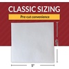 Reli. (250 Pack) Hamburger Patty Paper (4.75″ x 5″,Square) | Wax Paper Squares | Food Grade Patty & Parchment Non-Stick Sheets for Burger Press, Deli/Butcher Meat, Resturant-Grade