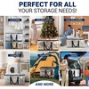 Reli. Moving Bags Heavy Duty (6 Pack) | Extra Large Totes for Storage & Packing | Small Space & Dorm Room Essentials | Packing Bags with Handles & Zippers | Alternative to Moving Boxes (Clear)