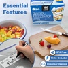 Reli. Gallon Freezer Bags (150pk) | Resealable Freezer Storage, Gallon Size | Food Storage Resealable Bags | Leak-Proof Double Zipper, Microwave-Safe, Write-On Label, BPA Free