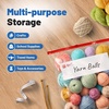 Reli. Quart Food Storage Bags (275pk) | Resealable Storage With Sliders | Quart Size Resealable Bags For Food, Toys, Supplies | Slide to Seal, Microwave-Safe, Write-On Label, BPA Free