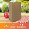 Reli. Brown Paper Lunch Bags (125 Pack) | 6 lb Brown Lunch Bags, Luncheon Sacks for Snacks and Gifts | Medium Size, Kraft Paper | Multipurpose for Lunch, Snacks, Gifts, Arts & Crafts, DIY