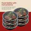 Reli. Meal Prep Container Bowls, 24 oz (25 Pack) Meal Prep Containers Reusable | Plastic Take Out Food Boxes, Microwavable Bowls | Disposable with Lids | Use for Takeout, To Go, Leftover