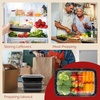 Reli. Meal Prep Containers 32 oz (25 Pack) – Takeout & Carryout Food Boxes with Lids
